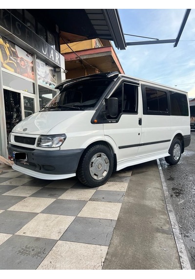 Ford Transit 2000-2006 Beyaz Ön Tampon Lip Eki/karlık Abs Dar