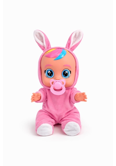 Ağlayan Ve Konuşan Et Bebek 20 Cm Su İçen Bebek Oyuncağı 3+ Yaş Açık Pembe