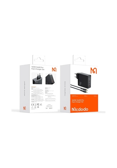 Mcdodo Ch-2913 140w Gan5 Pro Typec Kablolu Şarj Adaptörü