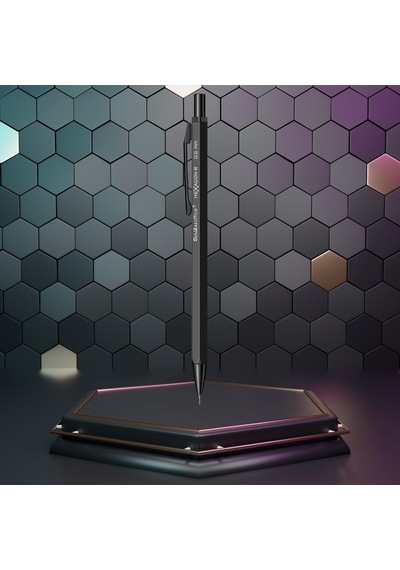 Office Hexagonr Mekanik Kurşun Kalem Siyah 0.7 Mm