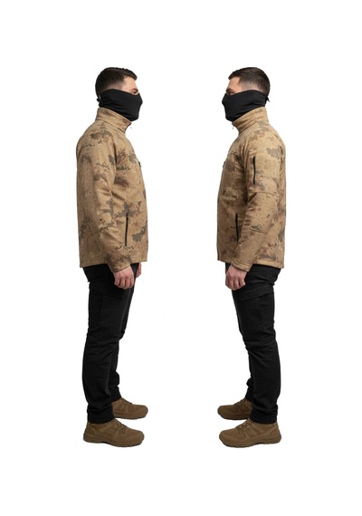Mysia Outdoor Jandarma Kamuflaj Desen Taktik Polar Mont Avcı Mont 6 Cep Çok Renkli