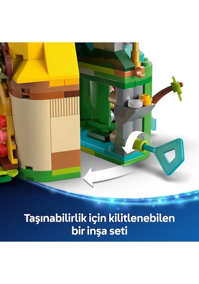LEGO® ǀ Disney Moana’nın Ada Evi 43260 - 5 Yaş ve Üzeri Çocuklar için İnşa Edilebilen Mini Bebek Evi İçeren Oyuncak Yapım Seti (175P)
