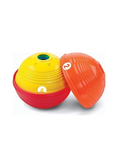 Fisher Price Numaralı Kaplar, İç İçe Geçebilir 10 Renkli Kap, 5 T