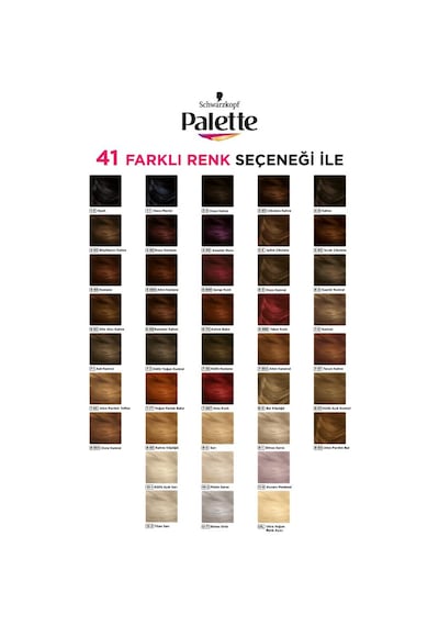 Palette Deluxe Yoğun Renkler 6 - 4 Kaşmir Kumral X 2 Adet Saç Boyas