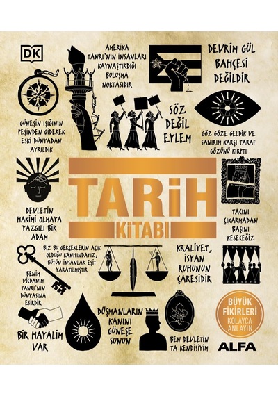 Tarih Kitabı Ciltli : Büyük Fikirleri Kolayca Anlayın Sku: Zeusstkf77e0145cb