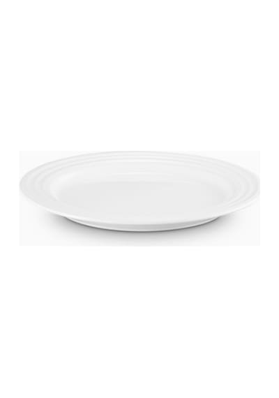 Le Creuset Renkli Dayanıklı Tasarım Seramik Kahvaltı Tabağı 22 Cm Beyaz