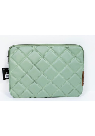 Laptop Çantası / Kılıfı Kapitone Tarzı Suni Deri Iç Ölçüleri: 24.5 X 34.5 Cm Mint Çok Renkli