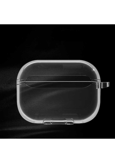 Kilifone - Apple Uyumlu AirPods Pro 2 - Kılıf Şeffaf Darbelere Karşı Dayanıklı Koruyucu Silikon Kılıf Airbag 14 - Şeffaf