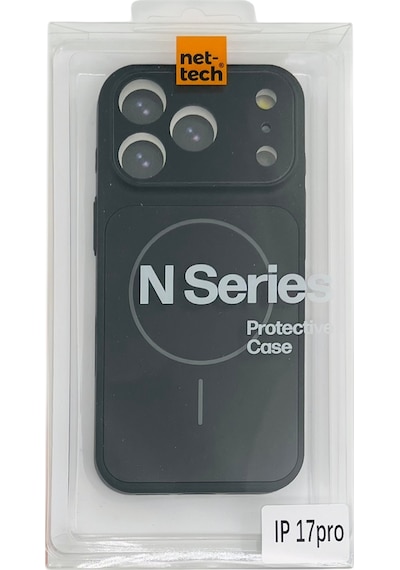 Nettech Apple Uyumlu iPhone 17 Pro Nt-n102 Arka Koruma Kılıf - Kozmik Turuncu Turuncu