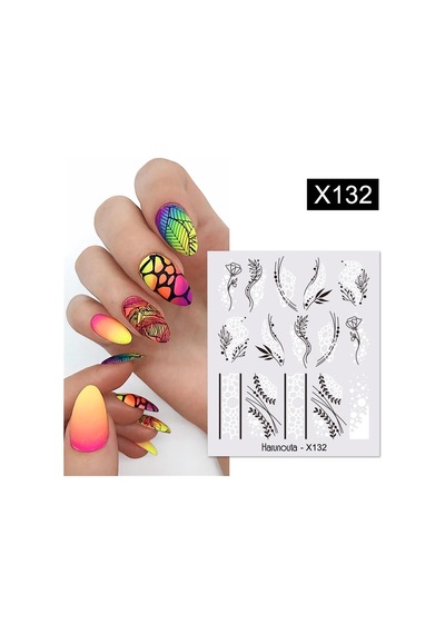 Su Transferli Nail Art Sticker X132 53622-8
