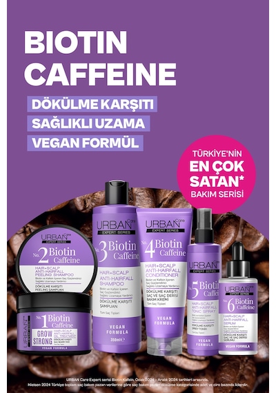 Expert Biotin Ve Kafein Dökülme Karşıtı Peeling Şampuan Krem Seti-vegan
