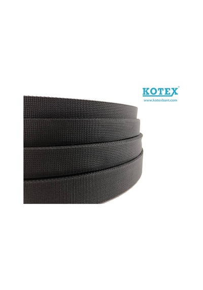 Kotex 5 Mt 40 Gr Kolon 4 Cm Siyah Kemer Biye Çanta Kulpu Sapı