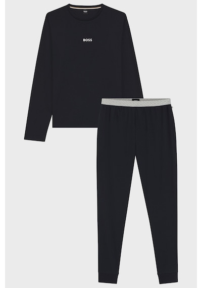 Boss Erkek Pijama Takımı 50550547 402 Lacivert Lacivert