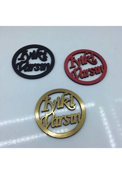 Ahşap İyiki Varsın Yazısı