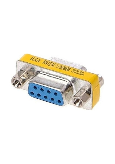 Rs232 Dişi Dişi Birleştirici Dişi Dişi Rs232 Changer Com Kablo Birleştirici 9 Pin Dişi Dişi Changer