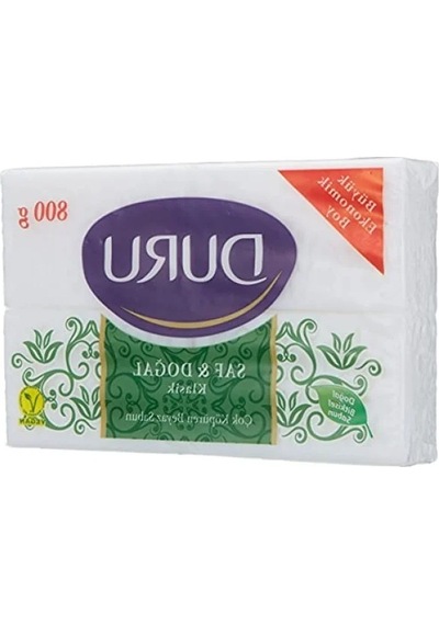Doğal İçerikli Klasik Kalıp Sabun 800 Gr Üniseks Kullanım Acı Badem