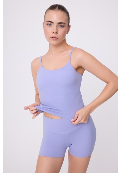 Crossover Atletik Spor & Aktif Yaşam Atlet Tank Top -2714 Mavi