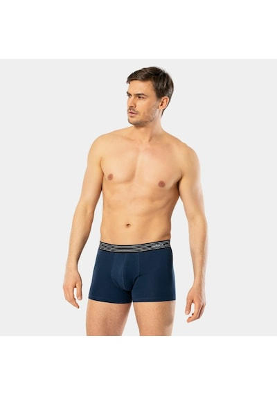 Cacharel Erkek 3'lü Boxer 1320/lacivert-indigo-saks Çok Renkli