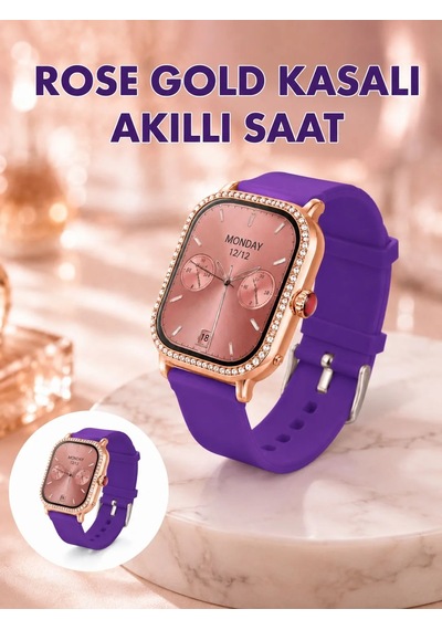 Alarm Takvim Ve Hesap Makinesi Özellikli Akıllı Saat