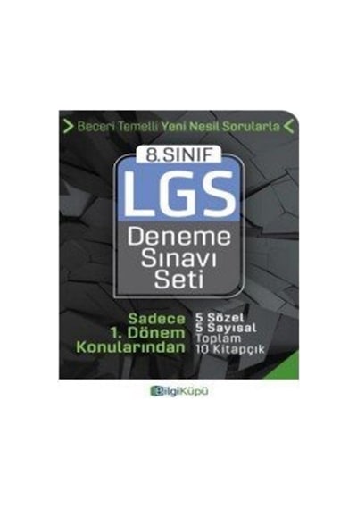 8.Sınıf 1 Dönem LGS Deneme Seti- Bilgi Küpü
