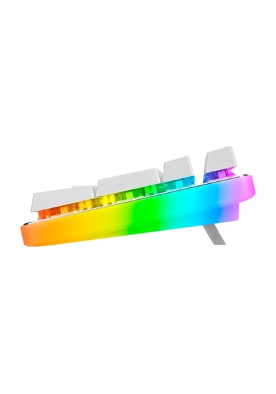 G918 Fire Storm Rgb Blue Switch Beyaz Mekanik Gaming Klavye