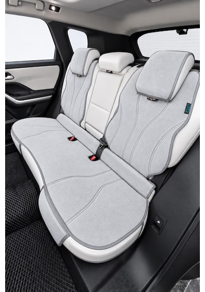 Bod Citroen C5 Aircross Oto Koltuk Koruyucu Kılıf 2026-sonrası Latmos Serisi Gri