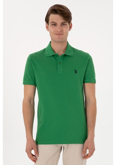 U.S. Polo Assn. Us. Polo Assn. Erkek Tişört 50297984-vr054 Yeşil