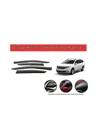 Boğaziçi Dacia Logan Mcv Cam Rüzgarlığı Mugen 4.lü 2013+ Bg-10922
