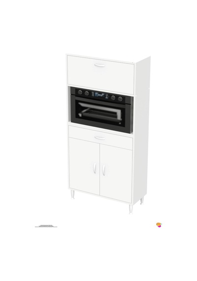 Vio 85 Cm 1 Fırın Veya Mikrodalga Dolabı Çekmeceli Kapaklı Çok Amaçlı Mutfak Dolabı Beyaz Vio 85 Cm 1 Fırın Veya Mikrodalga Dolabı Çekmeceli Kapaklı Çok Amaçlı Mutfak Dolabı Beyaz