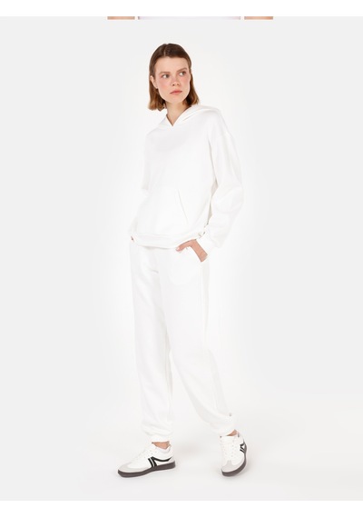 Colins Beyaz Kadın Eşofman Altı Cl1065686 Q1.v2 Wht Beyaz
