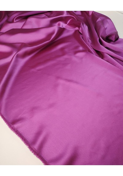 Koyu Pembe Renkte Tok Hafif Esnek Saten En: 140cm-11367