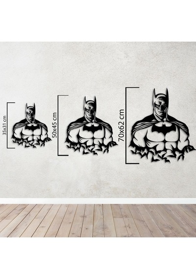 Gotham'ın Gözcüsü Metal Duvar Dekoru