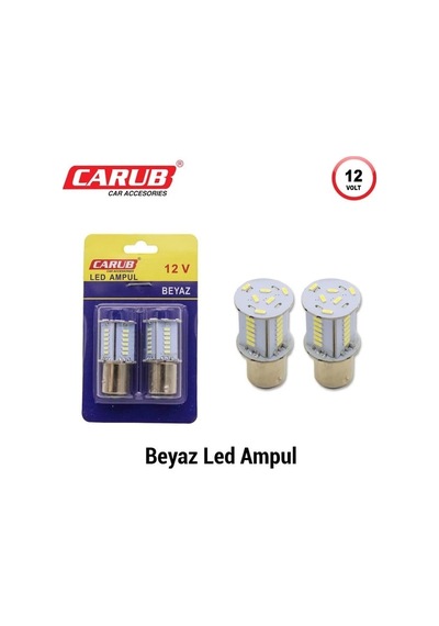 Ampul 12v 1016 30 Smd Çakarlı-kayar Beyaz