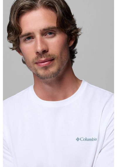Columbia Tişört 2155021-102 Beyaz