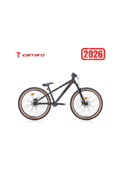 Carraro Bandit Pro Freeride Bisiklet Metalik Antrasit Siyah