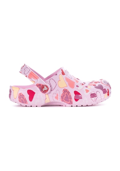 Crocs Classic Valentines Day Clogs Pembe