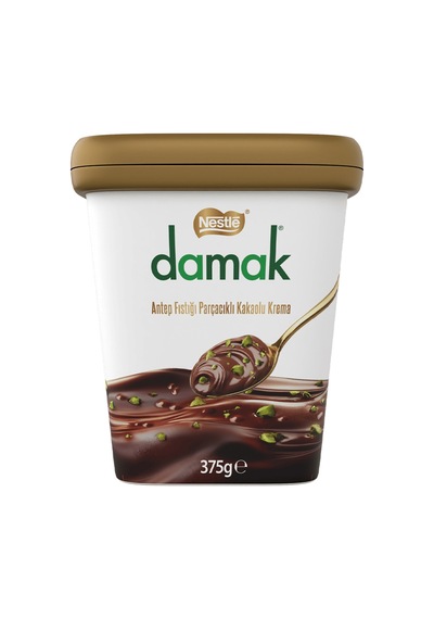 3 Adet Nestle Damak Antep Fıstığı Parçalı Kakaolu Krema 375 G