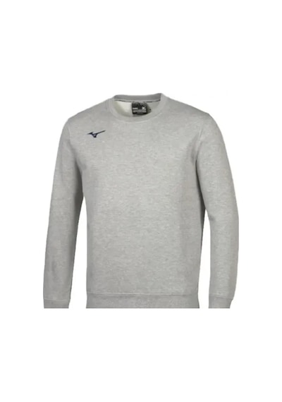 Mizuno Terry Crew Erkek Sweatshirt Gri Çok Renkli