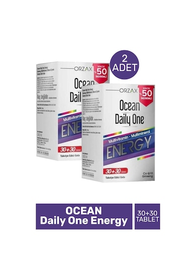 Daily One 30 + 30 Tablet 2 Adet