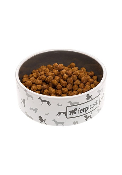 Ferplast Juno Seramik Mama ve Su Kabı 16.3 x 6.1 CM 700 ML