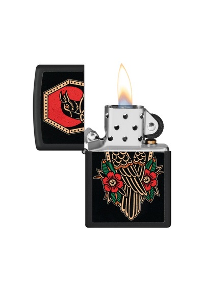 Zippo Crown Tattoo Çakmak