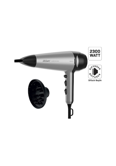 Hairstar Ion Difüzörlü Saç Kurutma Makinesi 2300w Gri - Ar5119