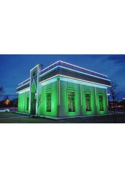 Yeşil Rengi Wallwasher Led Aydınlatma Duvar Ve Ağaç Boyama Su Geçirmez/cree Led/lifud Driver 12cm Diğer