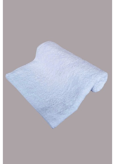 100 Pamuklu Banyo Havlusu 70x140 Ekonomik Duş Havlusu Beyaz