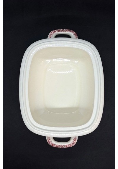 Villeroy&boch Rusticana Kapaklı Porselen Çorba Kasesi 2 Litre Kırmızı