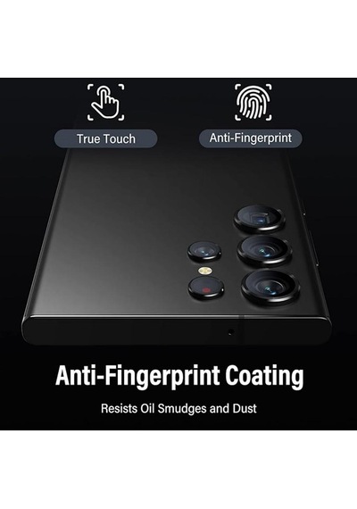 Samsung Galaxy S23 Ultra Uyumlu Kamera Koruyucu Graphite