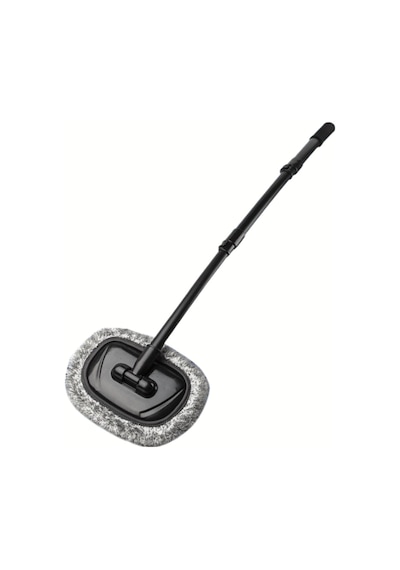 Polham 110cm Uzayabilen Teleskopik Saplı Kuru Islak Araç Temizleme Mopu, İz Ve Çizik Bırakmaz Fırça