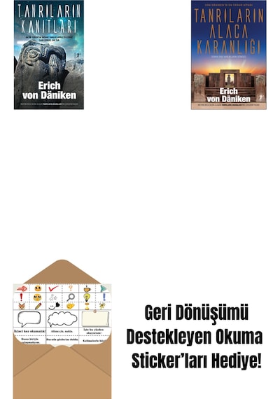 Tanrıların Kanıtları + Tanrıların Alacakaranlığı + Okuma Sticker'ları