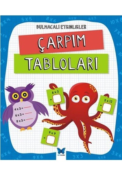 Çarpım Tabloları - Penny Worms - Mavi Kelebek