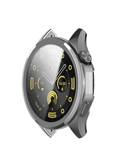Novstrap Huawei Watch Gt4 46mm İle Uyumlu Ekran Koruyucu Ve Kasa Koruyucu Tpu Yumuşak Silikon Koruma
